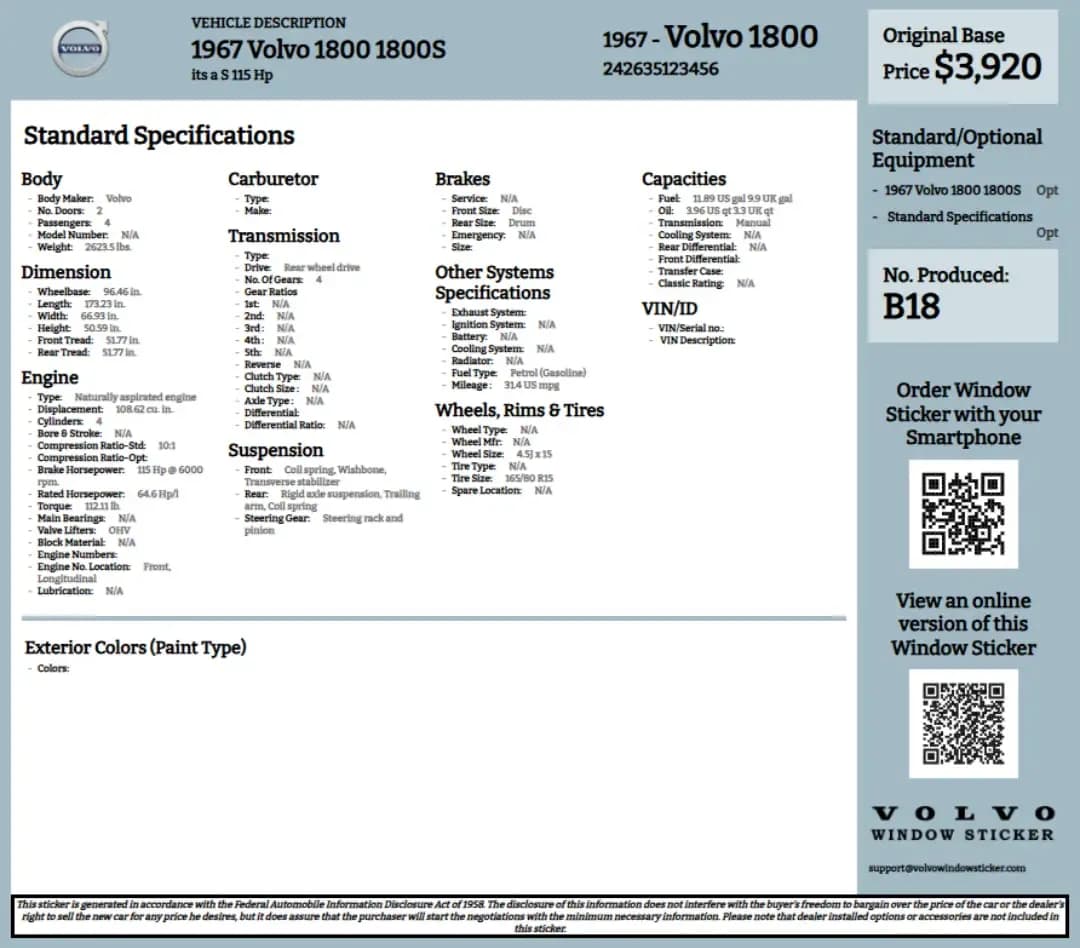 build-sheet-1967-volvo-1800