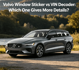 Volvo Window Sticker vs VIN Decoder: Which One Gives More Details?